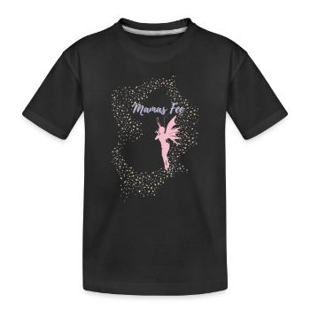 Mamas Fee - Kinder Premium Bio T-Shirt - Schwarz - Vorne