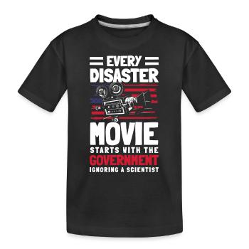 Film Film Citations Réalisateur Spectateurs - T-shirt bio Premium Enfant - noir - Devant