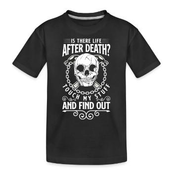 Atelier d’artisanat Tournevis de chantier - T-shirt bio Premium Enfant - noir - Devant