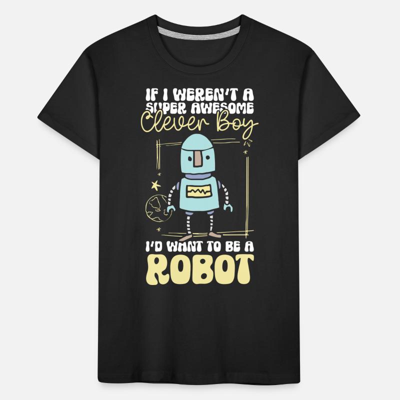 Android Mechanics Robotics Technician Kids' Premium Organic T-Shirt