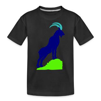 Capricorne 02 - T-shirt bio Premium Enfant - noir - Devant