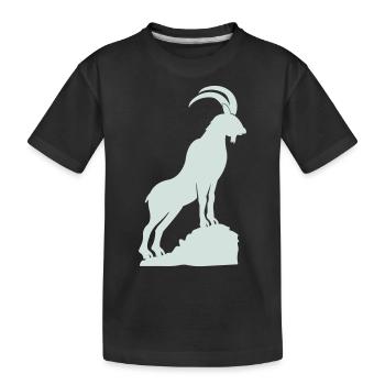 Capricorne 01 - T-shirt bio Premium Enfant - noir - Devant