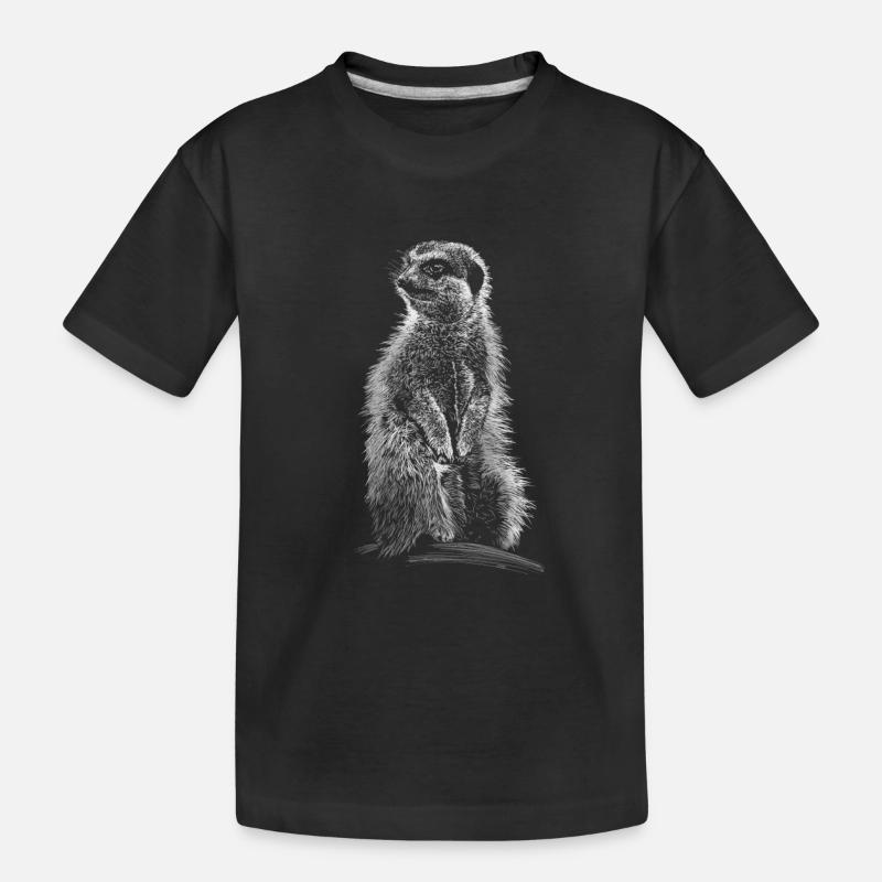 suricates - T-shirt bio Premium Enfant - noir