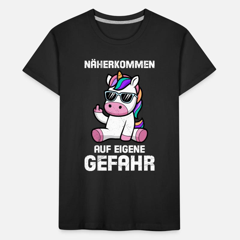 RAPPROCHEZ-VOUS À VOS RISQUES ET PÉRILS DRÔLE T-shirt bio Premium Enfant