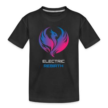 Phoenix Neon - T-shirt bio Premium Enfant - noir - Devant