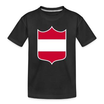 Autriche - T-shirt bio Premium Enfant - noir - Devant