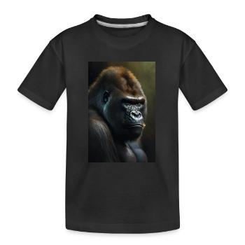 Gorilla Monkey Cool - T-shirt bio Premium Enfant - noir - Devant