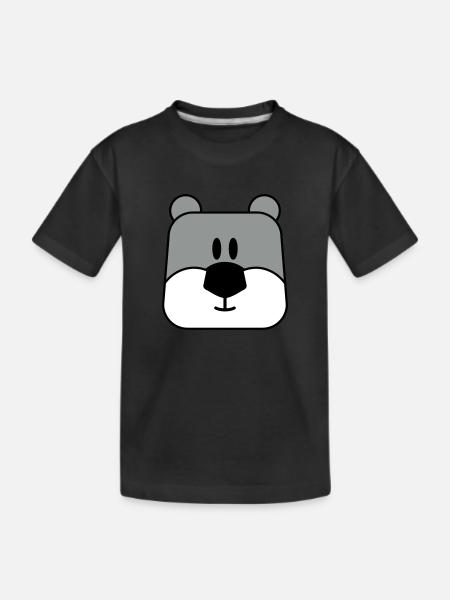 comic koala - Kinder Premium Bio T-Shirt - Schwarz