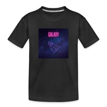 Galaxy V 1 - T-shirt bio Premium Enfant - noir - Devant