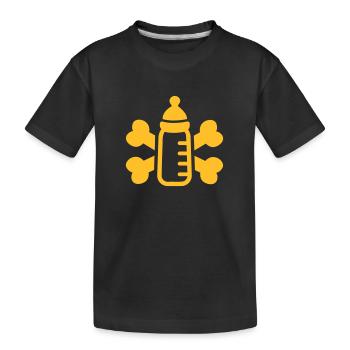 Bébé - T-shirt bio Premium Enfant - noir - Devant