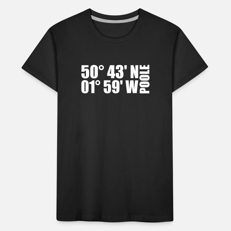 Pool coordinates Kids' Premium Organic T-Shirt