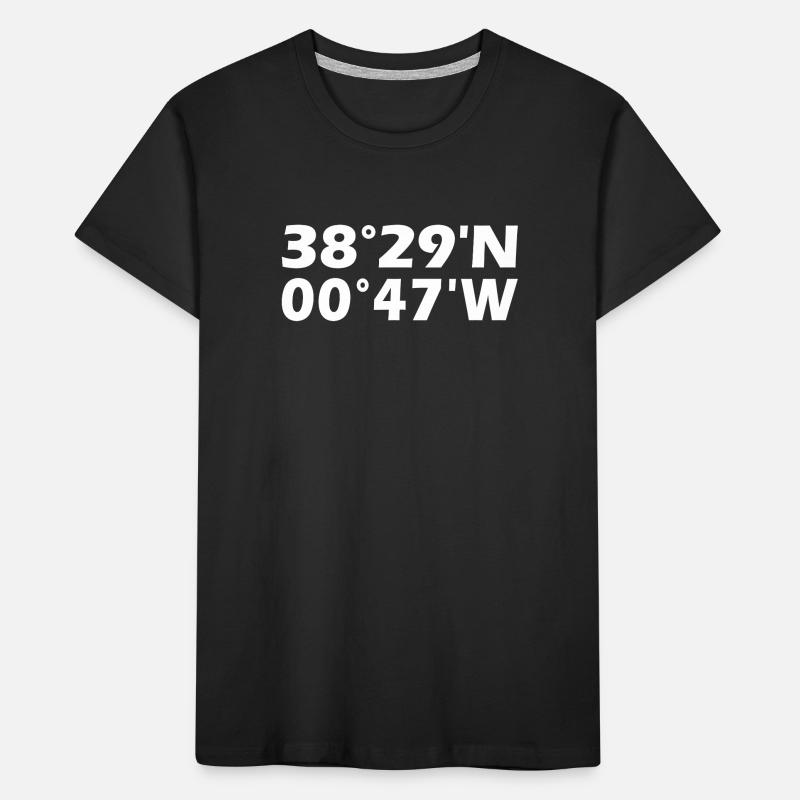 Coordonnées Elda T-shirt bio Premium Enfant