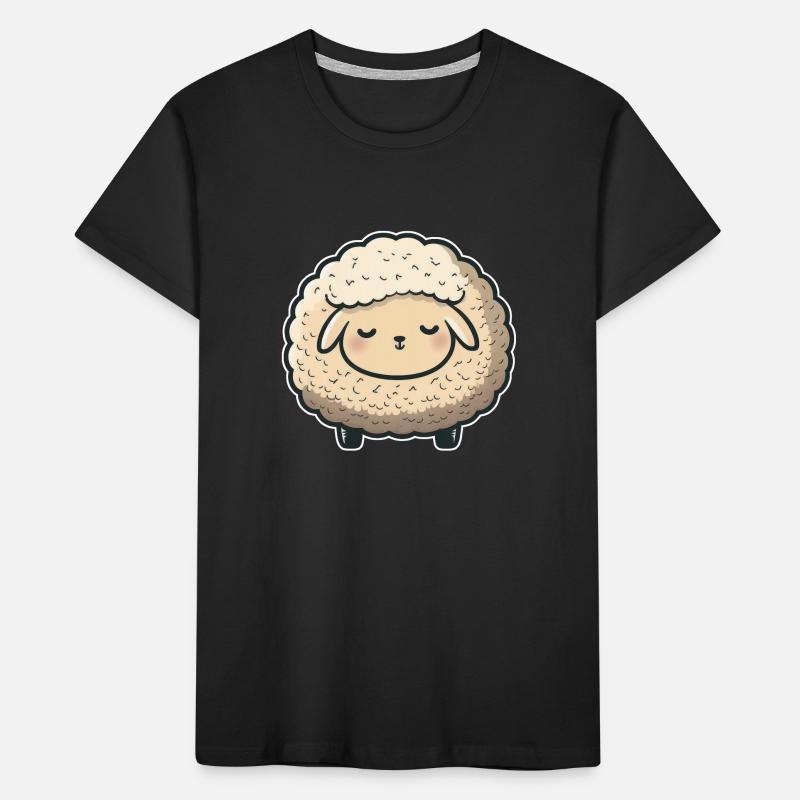 Sleeping Sheep Child Baby Easter Easter Lamb Kids' Premium Organic T-Shirt