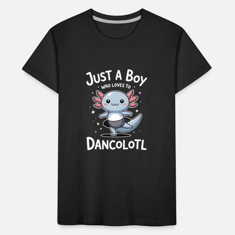 Just A boy who loves dance Ballet Dancer Gift Kids' Premium Organic T-Shirt