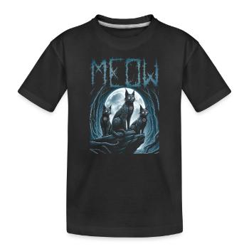 Black Metal, Cat Goth et Death Metal - T-shirt bio Premium Enfant - noir - Devant