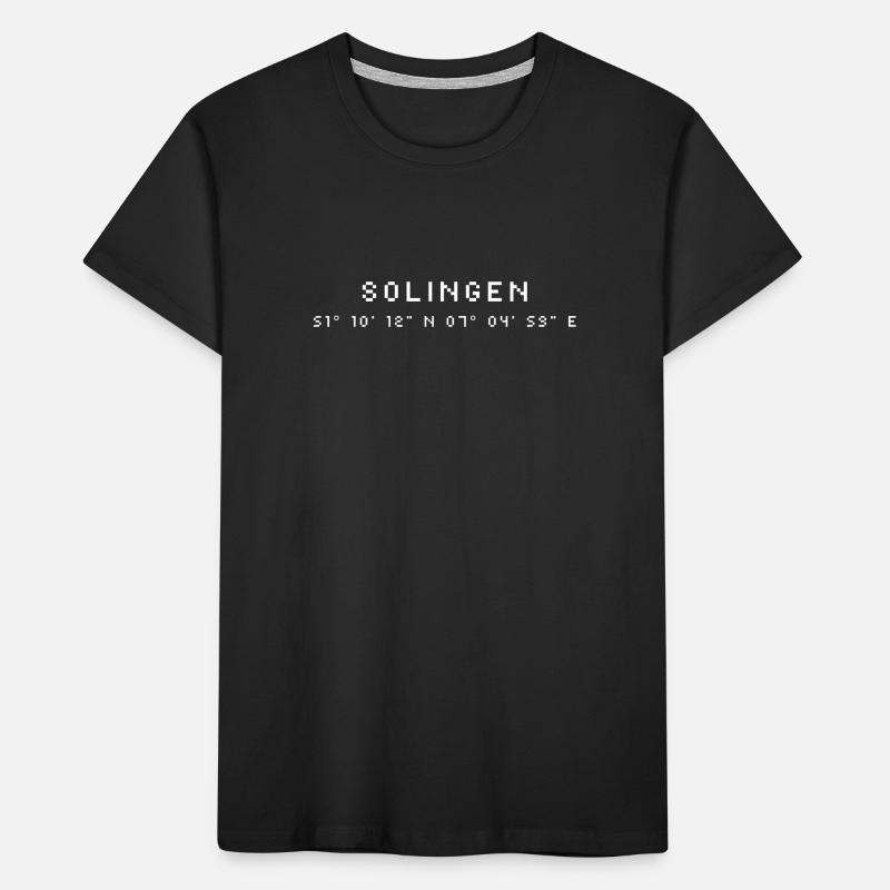Solingen coordinates Kids' Premium Organic T-Shirt