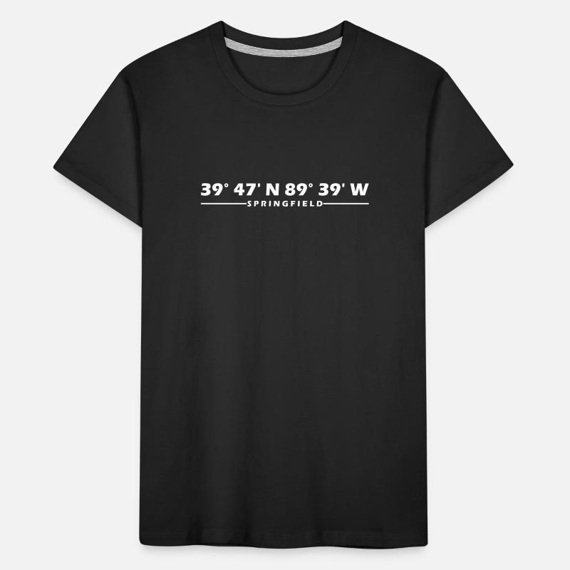 Springfield Coordinates Kids' Premium Organic T-Shirt