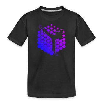 Kickboxer Boxe Boxe Hommes - T-shirt bio Premium Enfant - noir - Devant