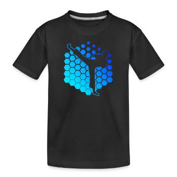 Kickboxing Men Kickboxer Kickboxing Women - Kids' Premium Organic T-Shirt - black - Front