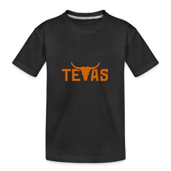 Texas - T-shirt bio Premium Enfant - noir - Devant