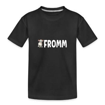 Lammfromm - Vous êtes innocent. TOUJOURS! - T-shirt bio Premium Enfant - noir - Devant