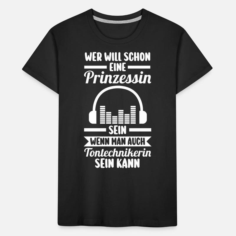 Toningenieur Tontechnik Tontechniker Kinder Premium Bio T-Shirt