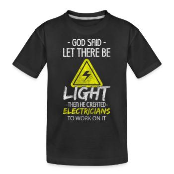 Technicien en électronique Craft Watt Work - T-shirt bio Premium Enfant - noir - Devant