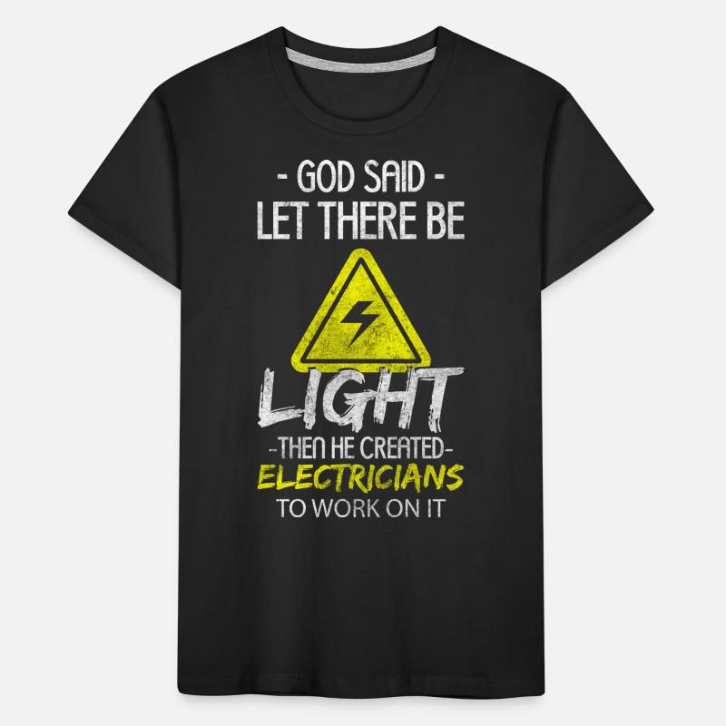 Electronics Technician Craft Watt Work Kids' Premium Organic T-Shirt