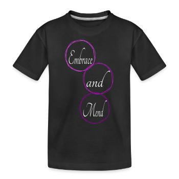 guérison intérieure génial blagues amusantes pouvoir de guérison - T-shirt bio Premium Enfant - noir - Devant