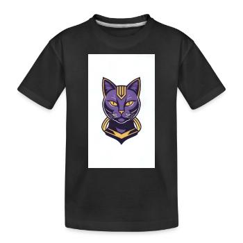 32834733 - Kinder Premium Bio T-Shirt - Schwarz - Vorne