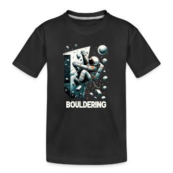Astronaute de bloc Astronaute Astronaute Cadeau - T-shirt bio Premium Enfant - noir - Devant