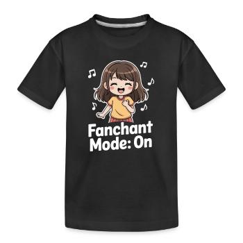 K-Pop Fanchant Corée Musique - T-shirt bio Premium Enfant - noir - Devant