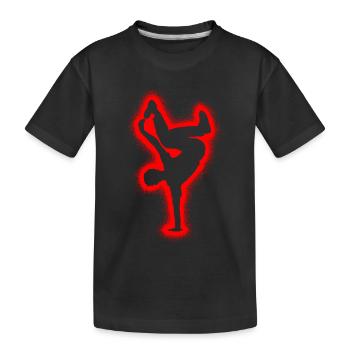 Breakdancing Boys Kids Breakdance - T-shirt bio Premium Enfant - noir - Devant