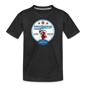 Powernapping - T-shirt ironique - T-shirt bio Premium Enfant - noir - Devant