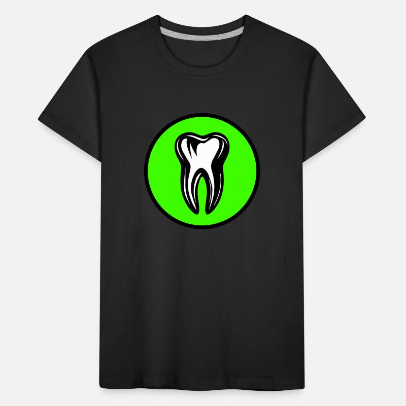 Tooth Dentist Icon Kids' Premium Organic T-Shirt