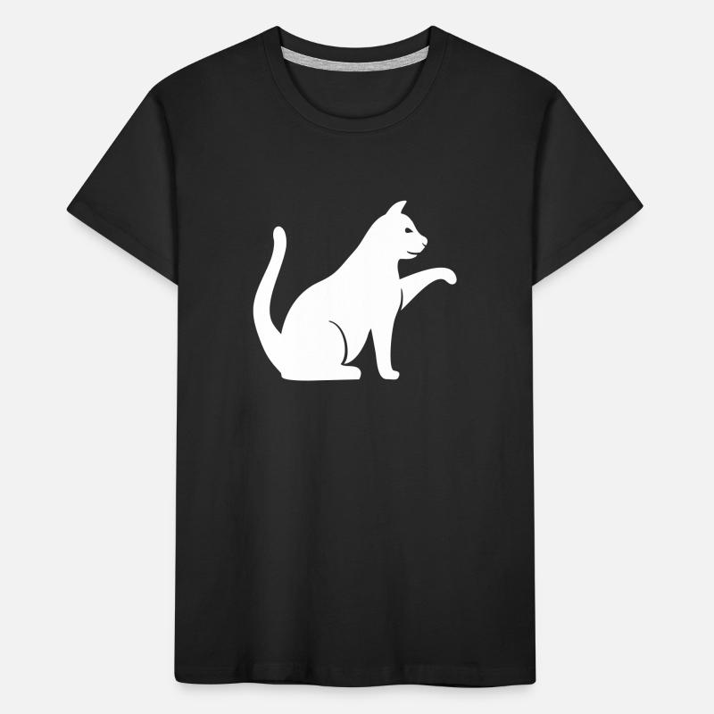 Chat T-shirt bio Premium Enfant