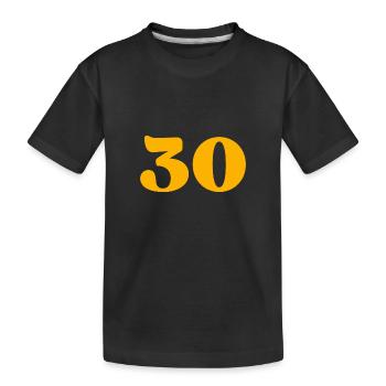 30 - T-shirt bio Premium Enfant - noir - Devant