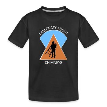 Chimney sweep chimney sweep - Kids' Premium Organic T-Shirt - black - Front