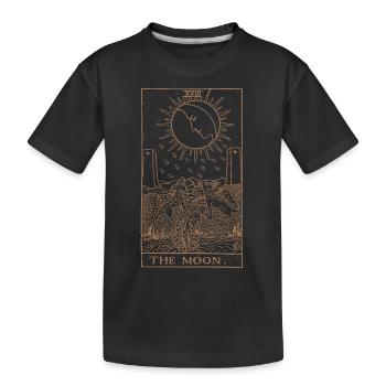 Aesthetic Moon Astrology Science Astronomy - Kinder Premium Bio T-Shirt - Schwarz - Vorne