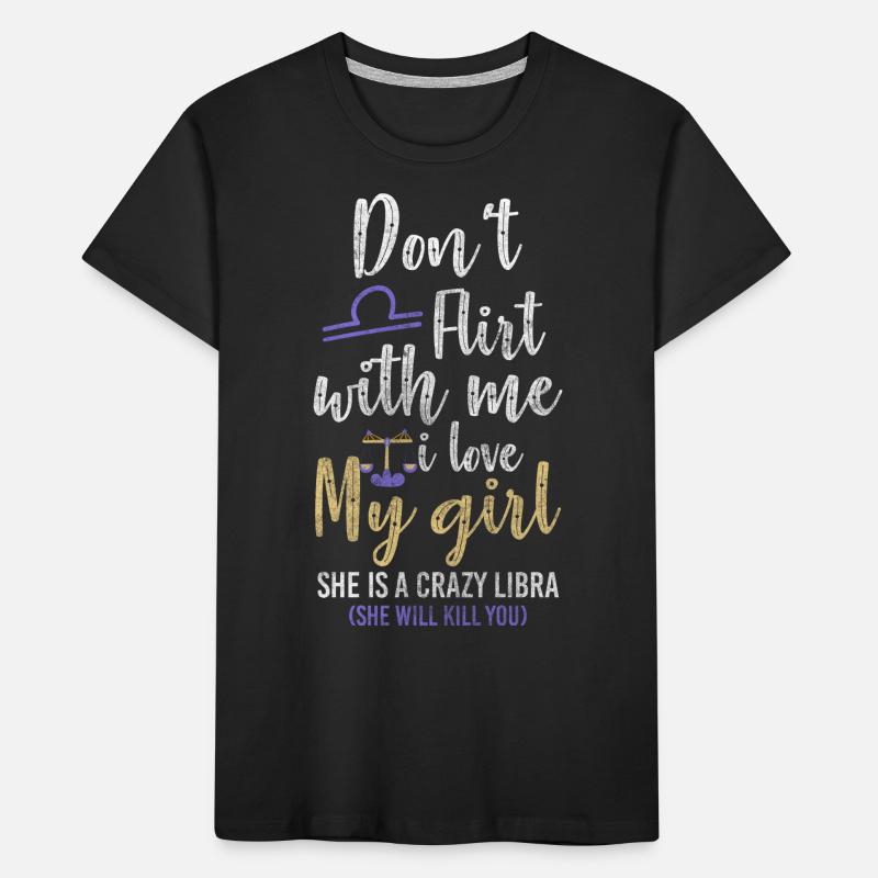 Libra Constellation Astro Kids' Premium Organic T-Shirt