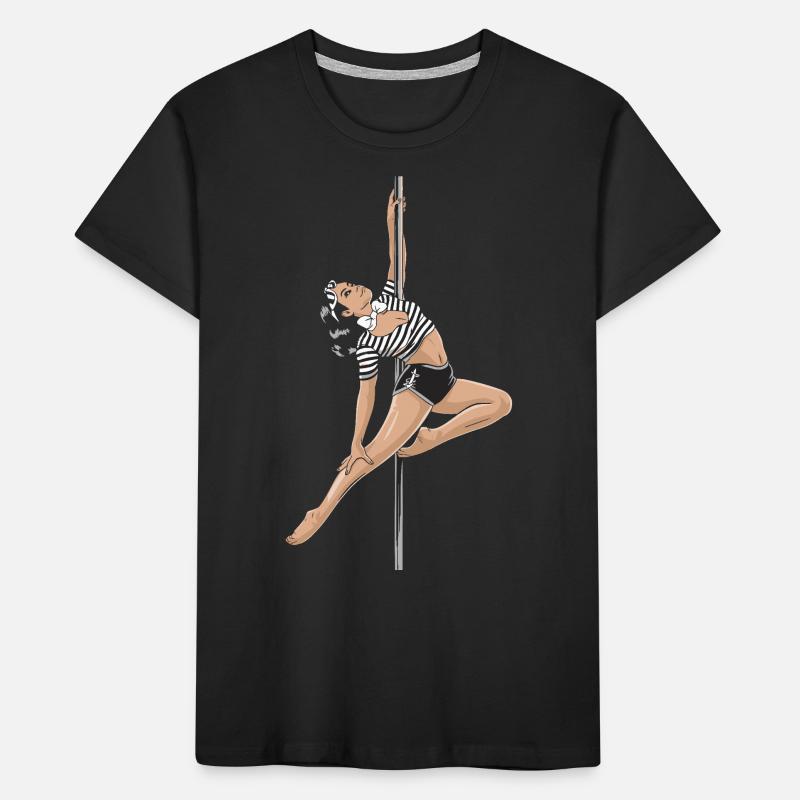 Pole Dance Pole Dancer Pole Dance Kids' Premium Organic T-Shirt