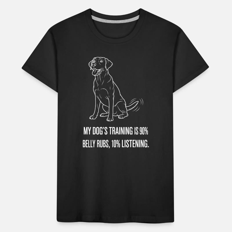 Abdominal crawl training Kids' Premium Organic T-Shirt
