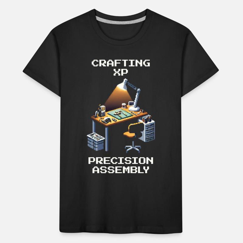 EXP d’artisanat : construction de précision | Modélisme T-shirt bio Premium Enfant