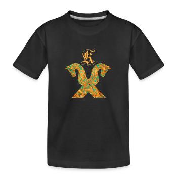 Pignon à cheval E 95 K - T-shirt bio Premium Enfant - noir - Devant