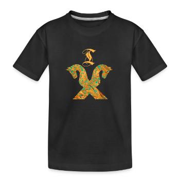 Pignon pour chevaux E 95 T - T-shirt bio Premium Enfant - noir - Devant
