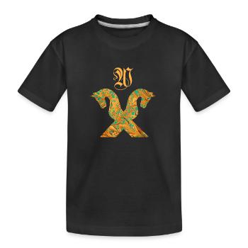 Pignon pour chevaux E 95 W - T-shirt bio Premium Enfant - noir - Devant