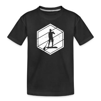Stand up Paddleboard Hommes Stand up Paddle Board - T-shirt bio Premium Enfant - noir - Devant