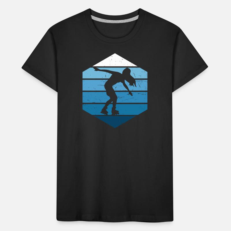 Roller Skates Roller Skating Men Roller Skates Kids' Premium Organic T-Shirt