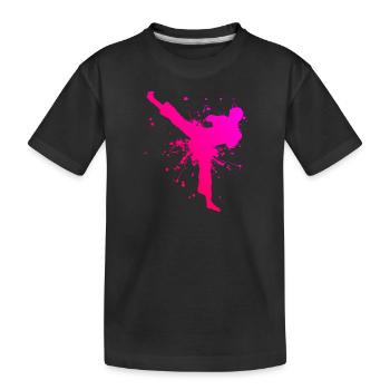 Boxe Kickboxing Hommes Kickboxing Kickboxing - T-shirt bio Premium Enfant - noir - Devant