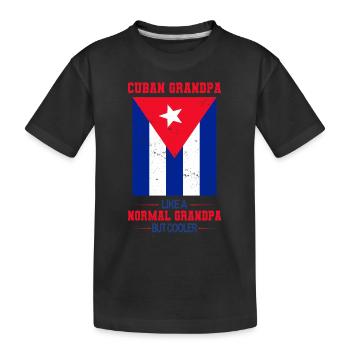 Cuba - T-shirt bio Premium Enfant - noir - Devant